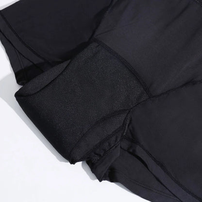 Absorbent Overnight Incontinence Boyshorts - 4-Layer Leak-Proof Cotton Menstrual Underwear for Heavy Flow